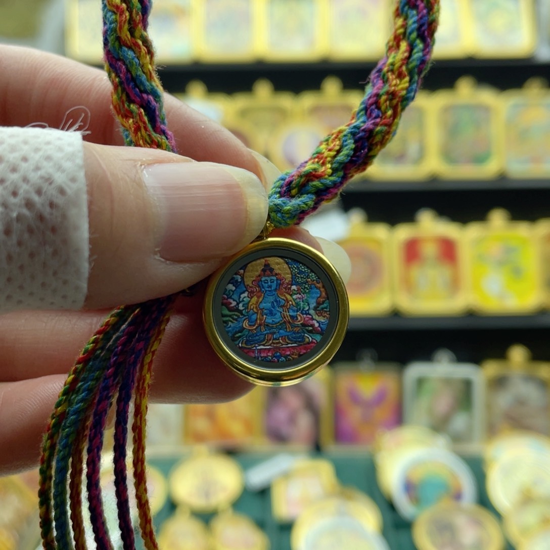 吊坠@**?唐卡的制作方法和技巧