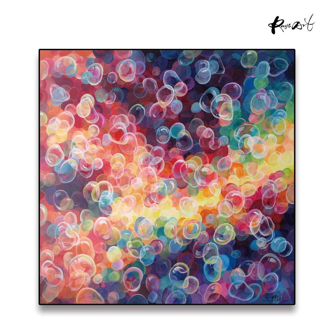 RaysArt艺术-陈新良 青年艺术家 丙烯原作《混沌之梦》系列作品收藏