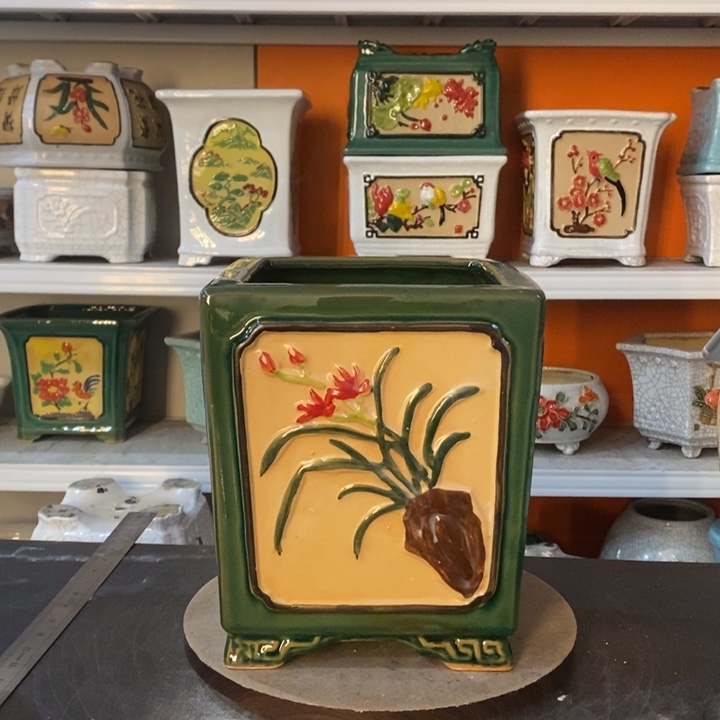 红陶小***游花盆里的小猫咪们