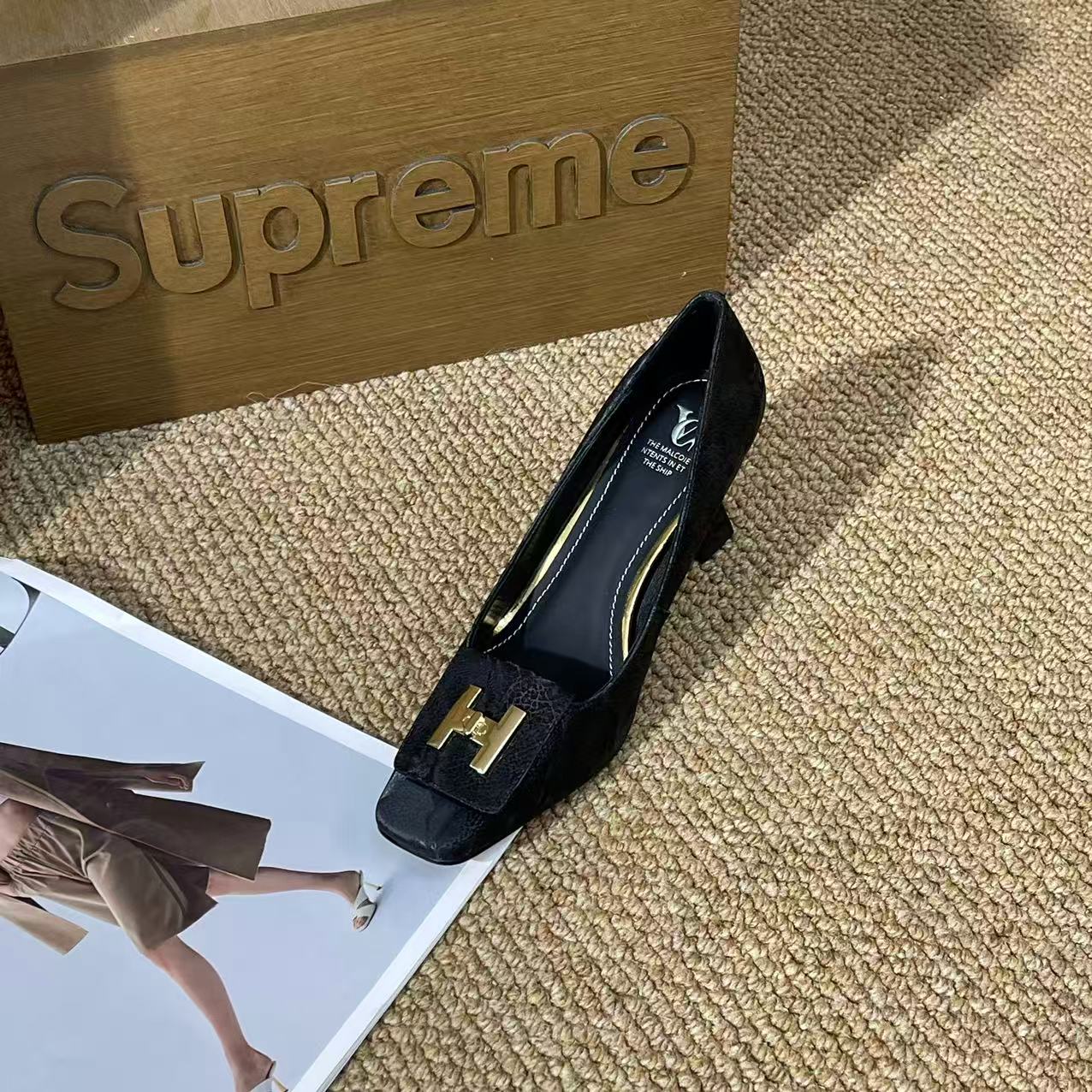 DJ时尚单鞋-A2937黑色