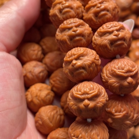 猴头核桃手串用****4悟空