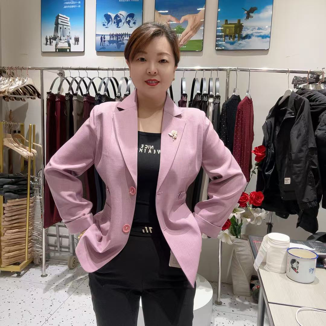 新款半挂里衬女士西装外套01款