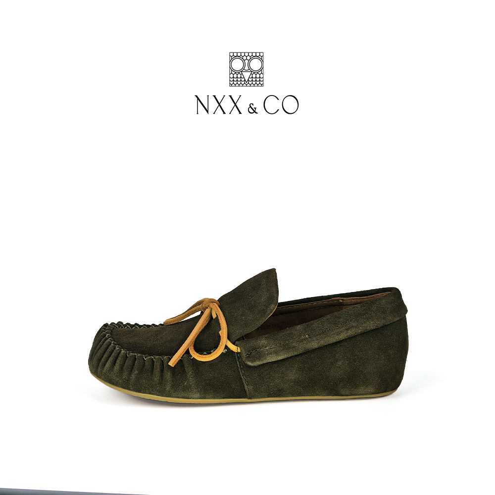 NXX&CO舒适时尚「雅韵乐福鞋｜隐于简形贵气材质踏出低调奢华步调」