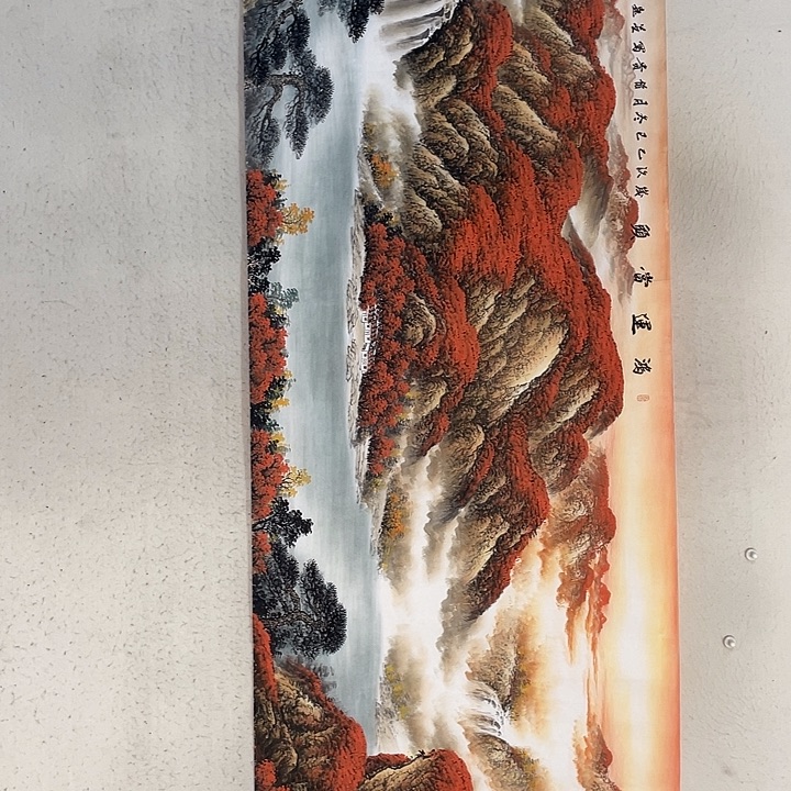 国画国画作品集的故事