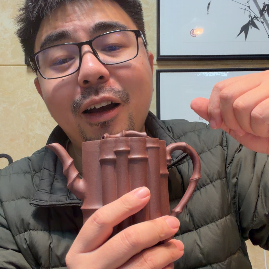 L***光紫砂茶杯微瑕的壶