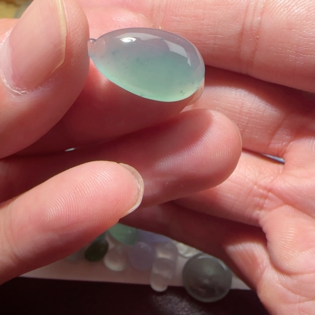 定制翡翠未镶嵌天然翡翠瓜