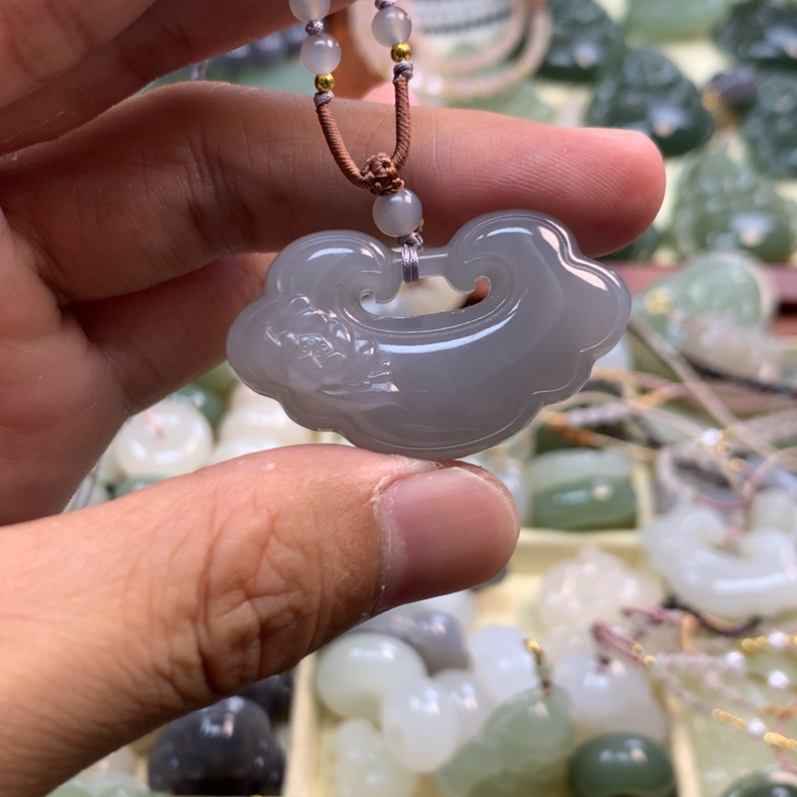 【闪购商品】颈饰未镶嵌和田玉