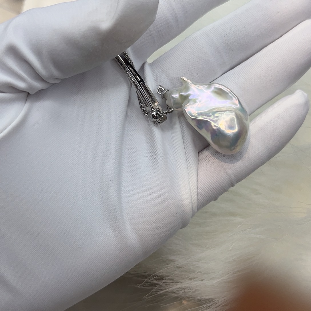 耳饰淡水珍珠合金