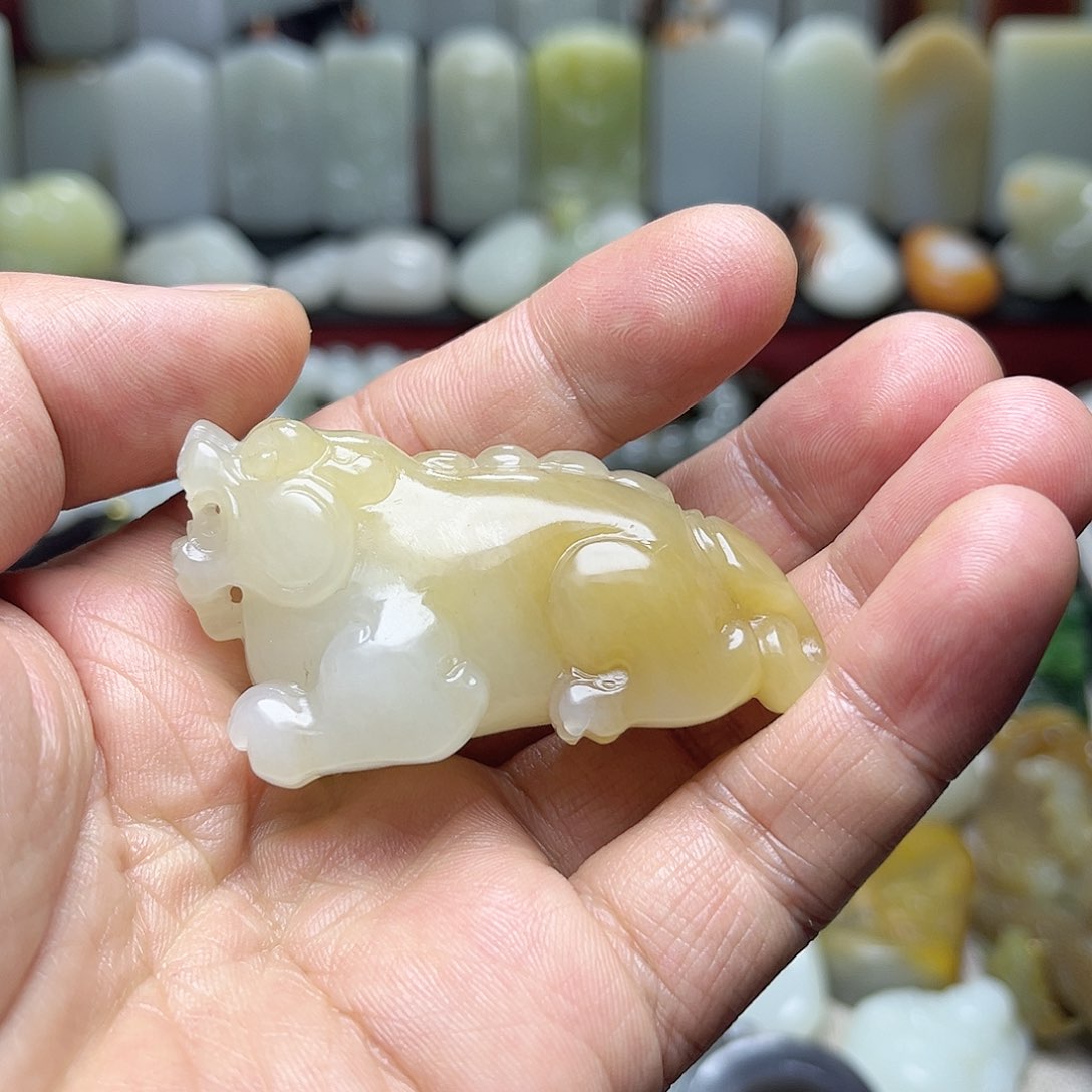 和田玉挂件未镶嵌U****1