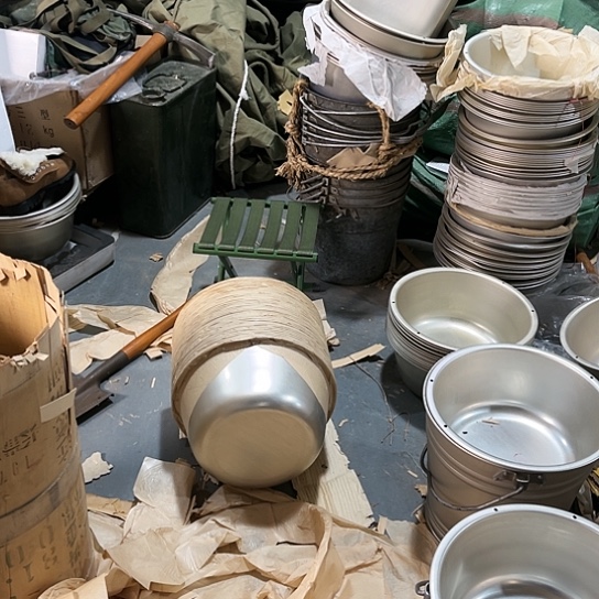 【闪购商品】四个34厘米铝盆