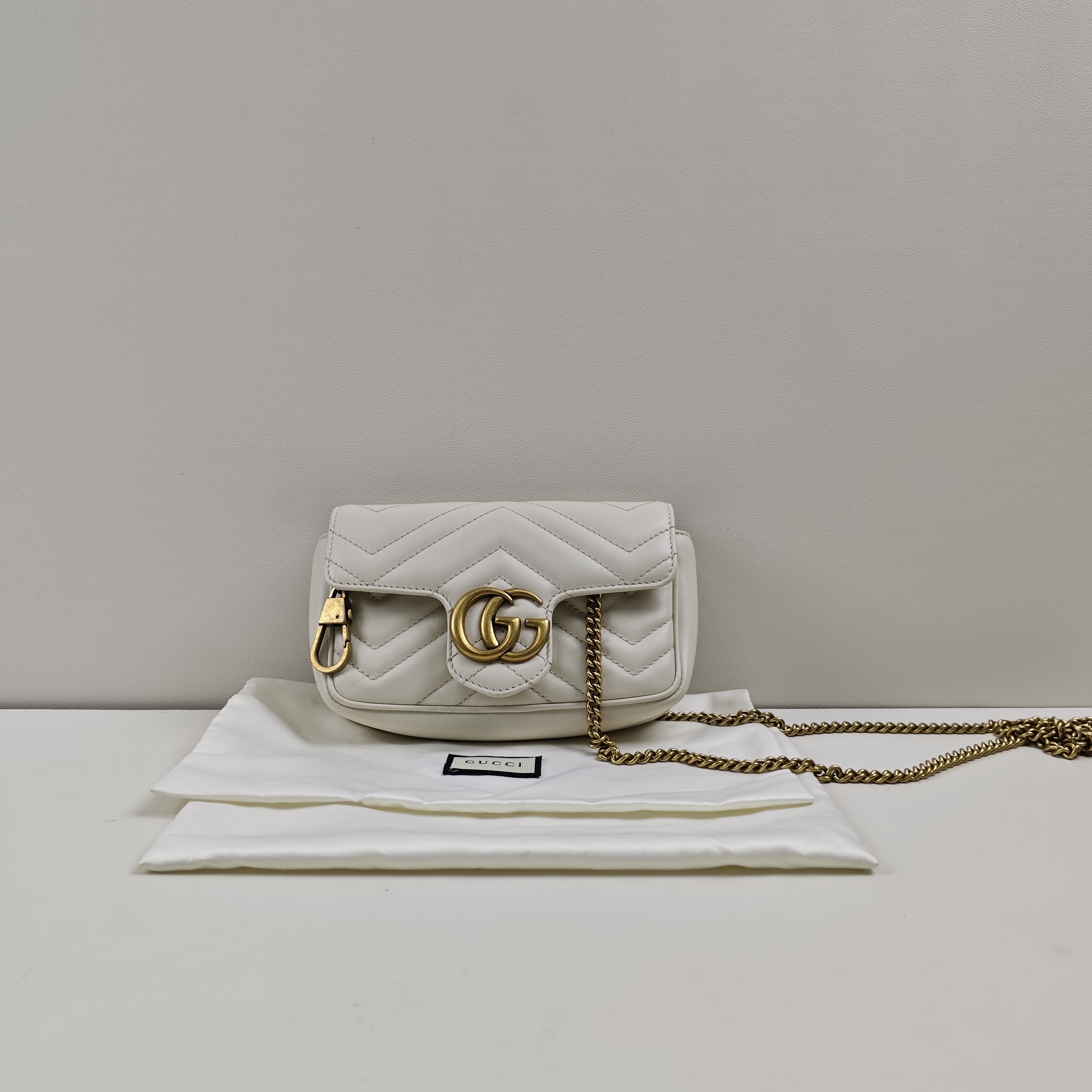 95新 GUCCI/古驰 古驰马蒙mini单肩包 10203