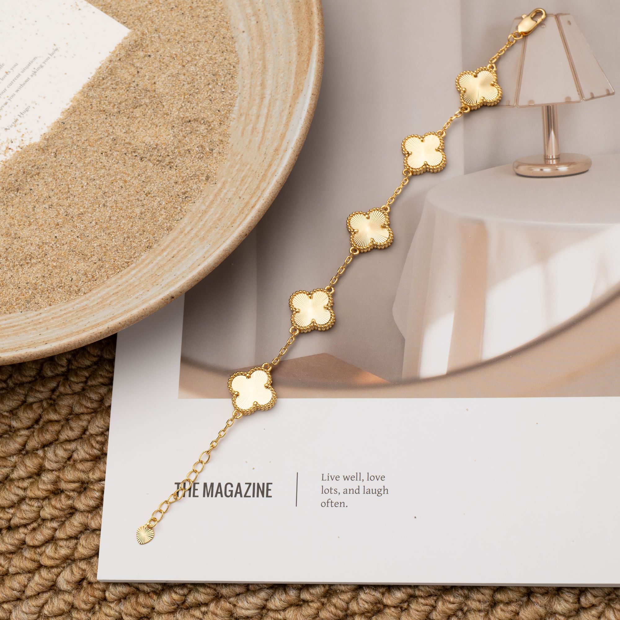 铜合金手链 BEREAL彼悦·【幸运四叶草】手链