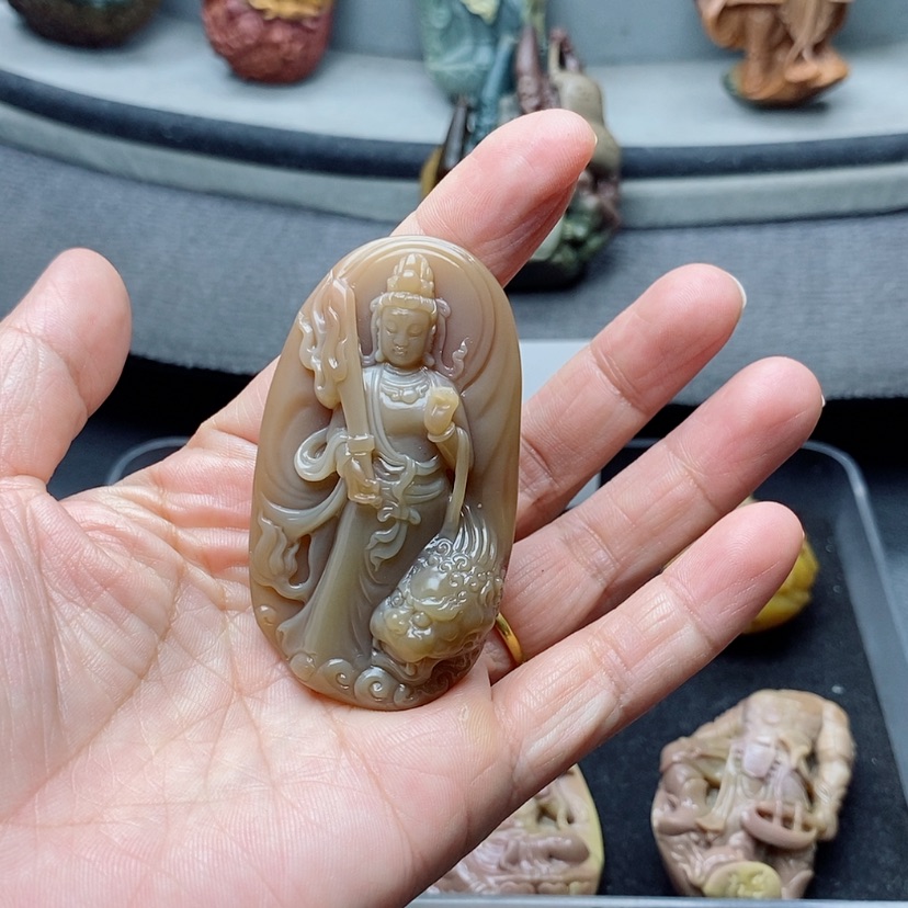 【闪购商品】定制石英质玉吊坠未镶嵌