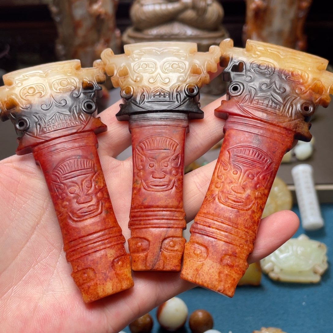 和田玉挂件未镶嵌尚*堂