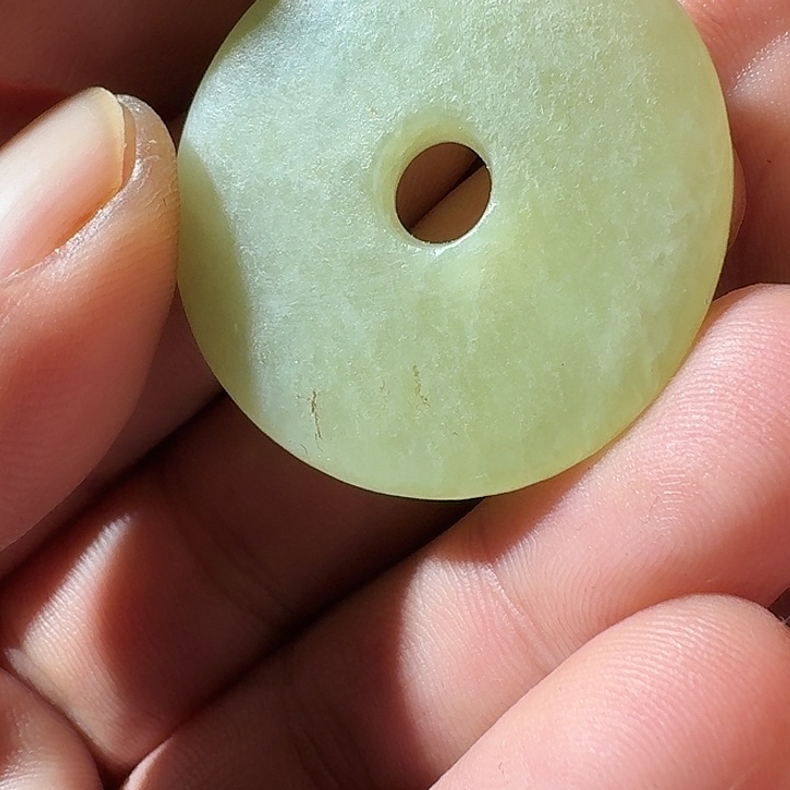 优***哉透闪石质玉未镶嵌挂件