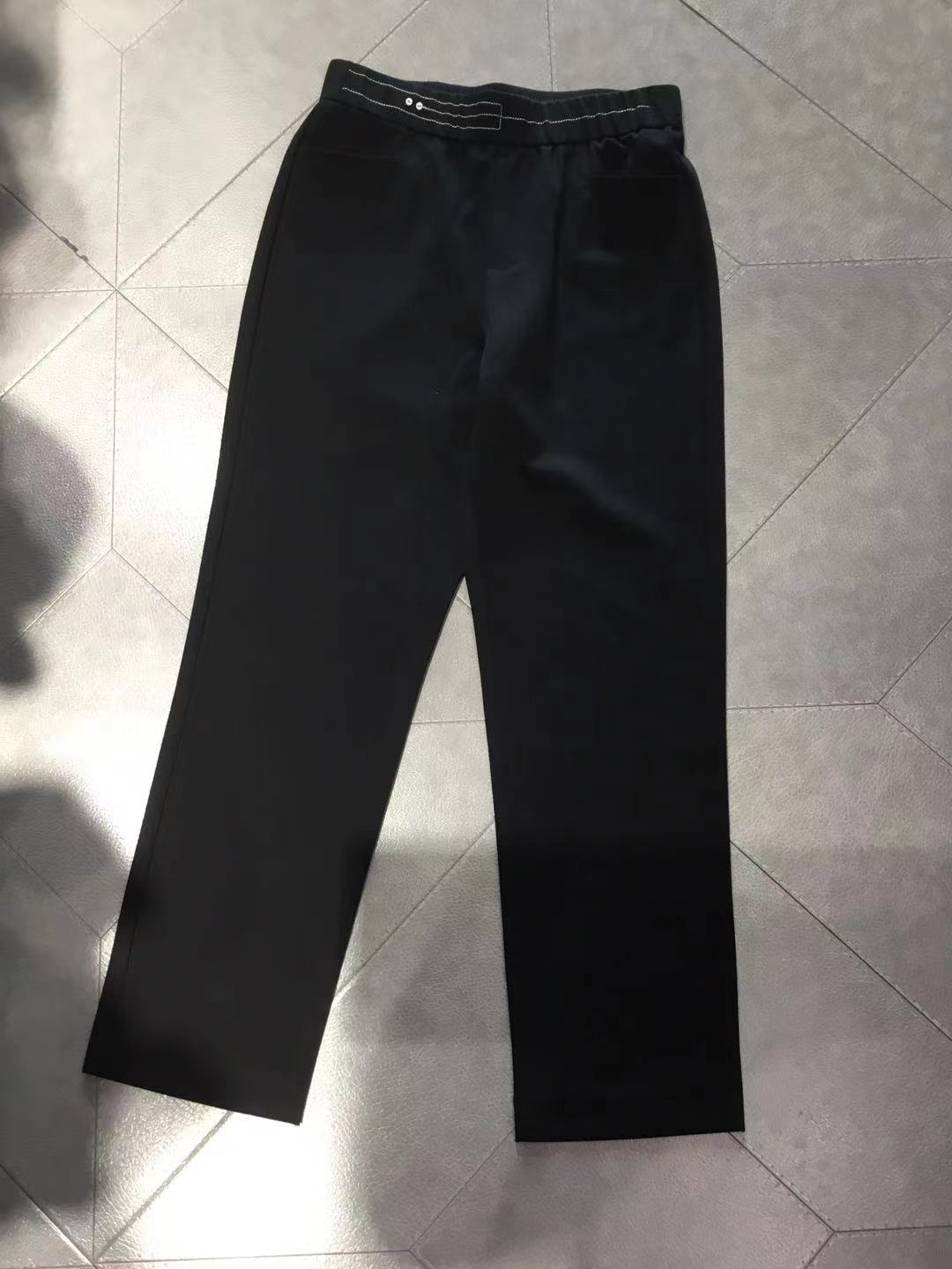 水淼新款0428简约休闲百搭直筒裤