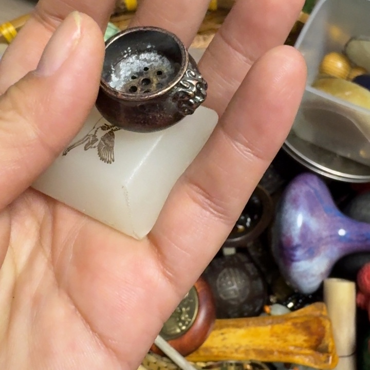 心***静黄铜工艺品手串制作技艺