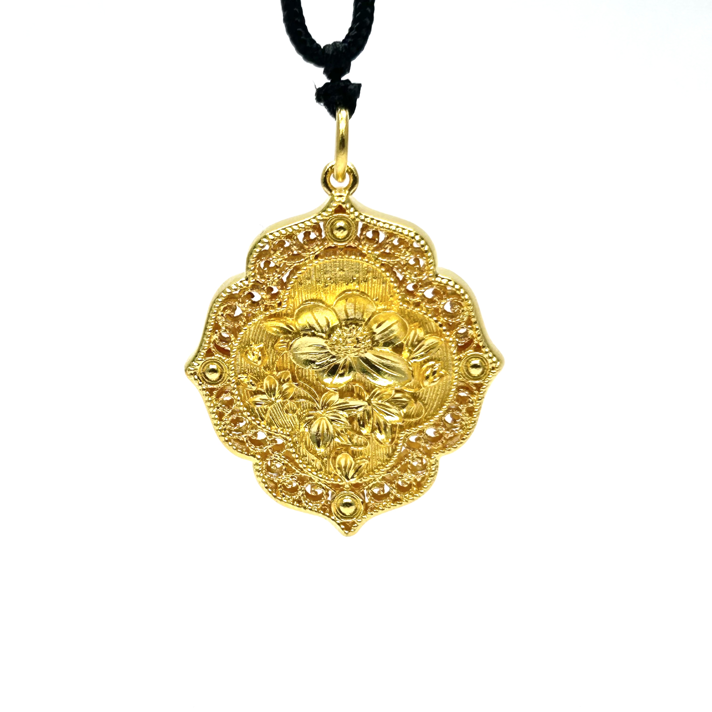 吊坠足银 镜花水月吊坠