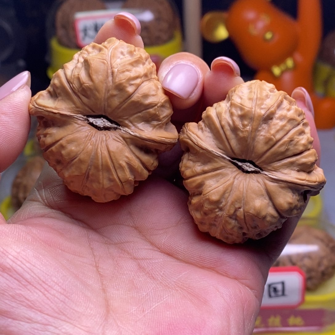 把件文玩核桃04南瓜墩45尺全品