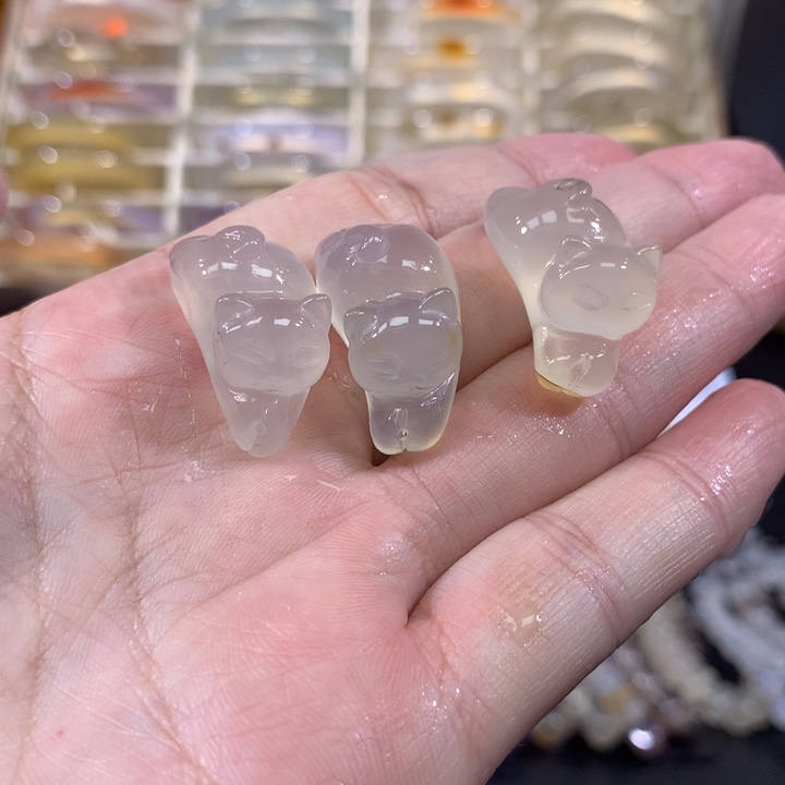 百***话玛瑙/玉髓未镶嵌颈饰