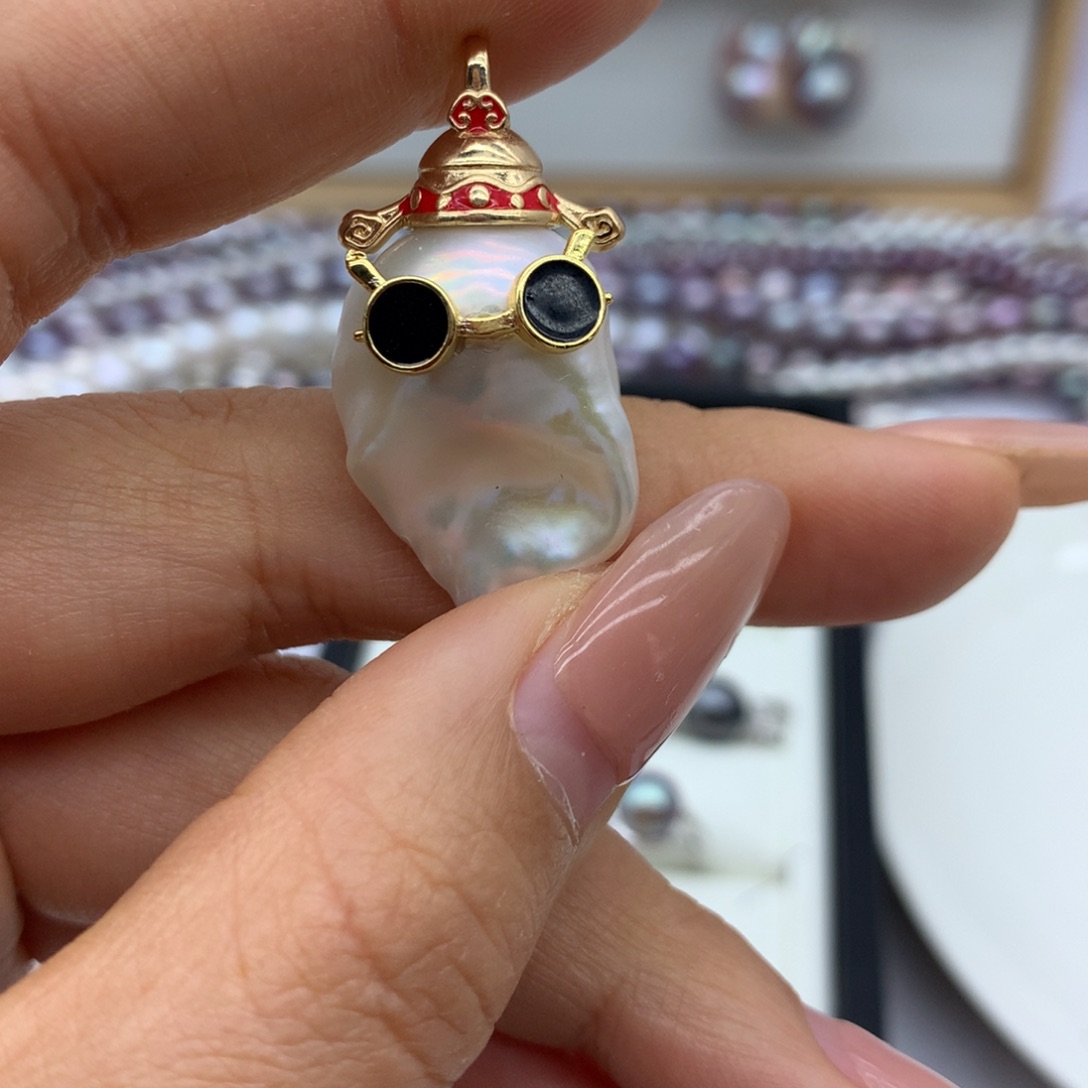 淡水珍珠未镶嵌颈饰