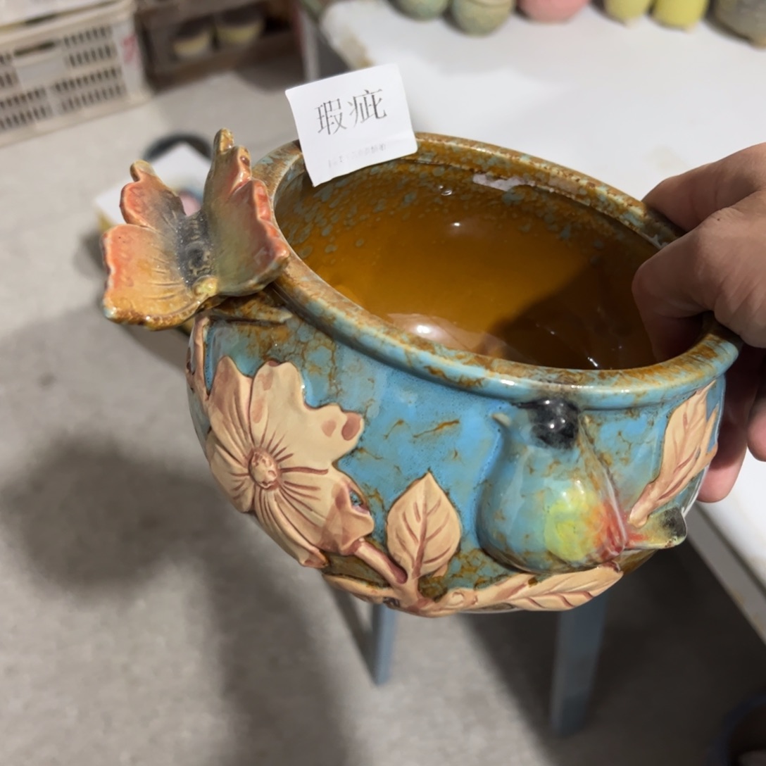 陶瓷多肉小花盆@@506