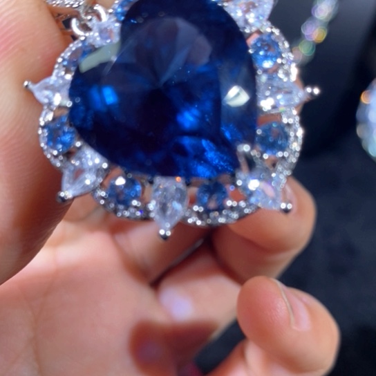 红宝石戒指银S925镶嵌