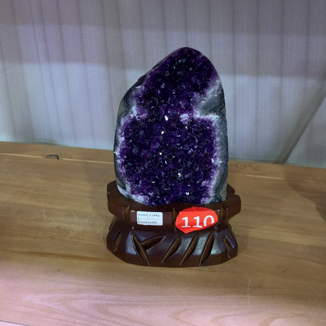 紫晶大型摆件（非配饰）未镶嵌爱****?