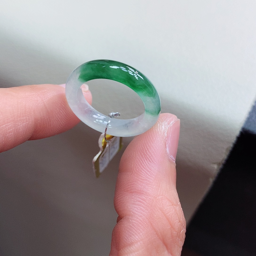 未镶嵌戒指翡翠11-12号