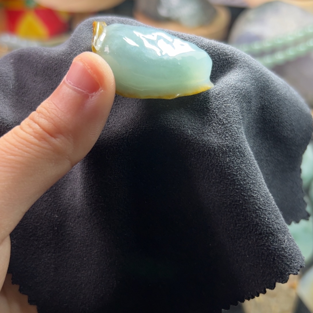 定制翡翠未镶嵌缅甸天然翡翠材料