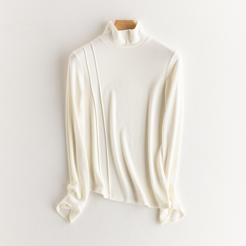 静静推荐 新款舒服百搭自发热不规则上衣2319