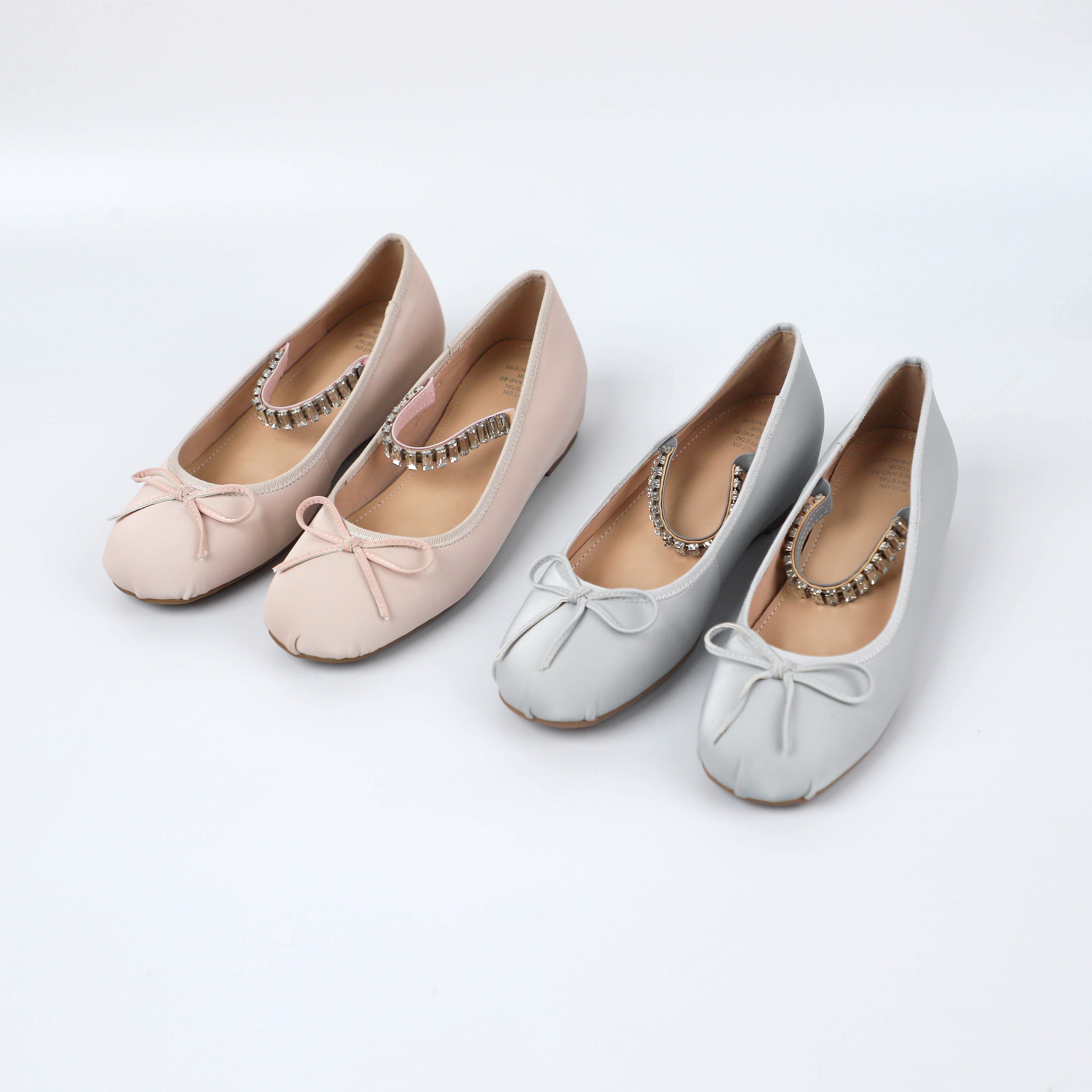 2025春季新款百搭浅口单鞋圆头温柔仙女风女鞋芭蕾鞋低跟单鞋