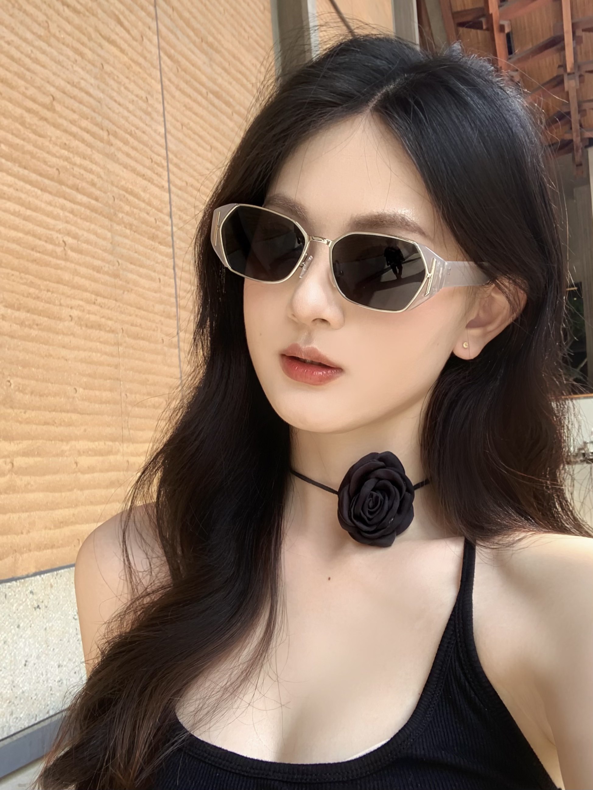 CDLM陈大刘芒 【小冰块】质感方框潮流太阳镜防晒墨镜女