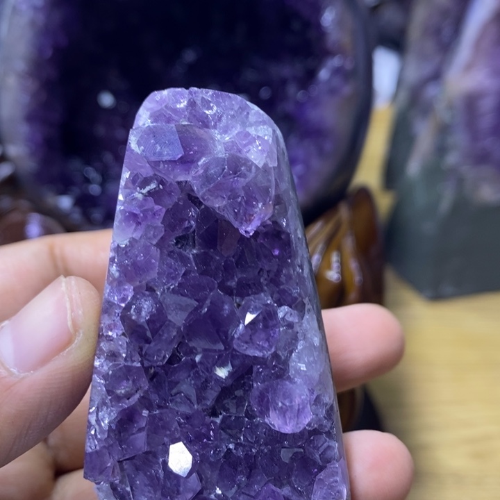 水晶紫水晶未镶嵌紫水晶2821
