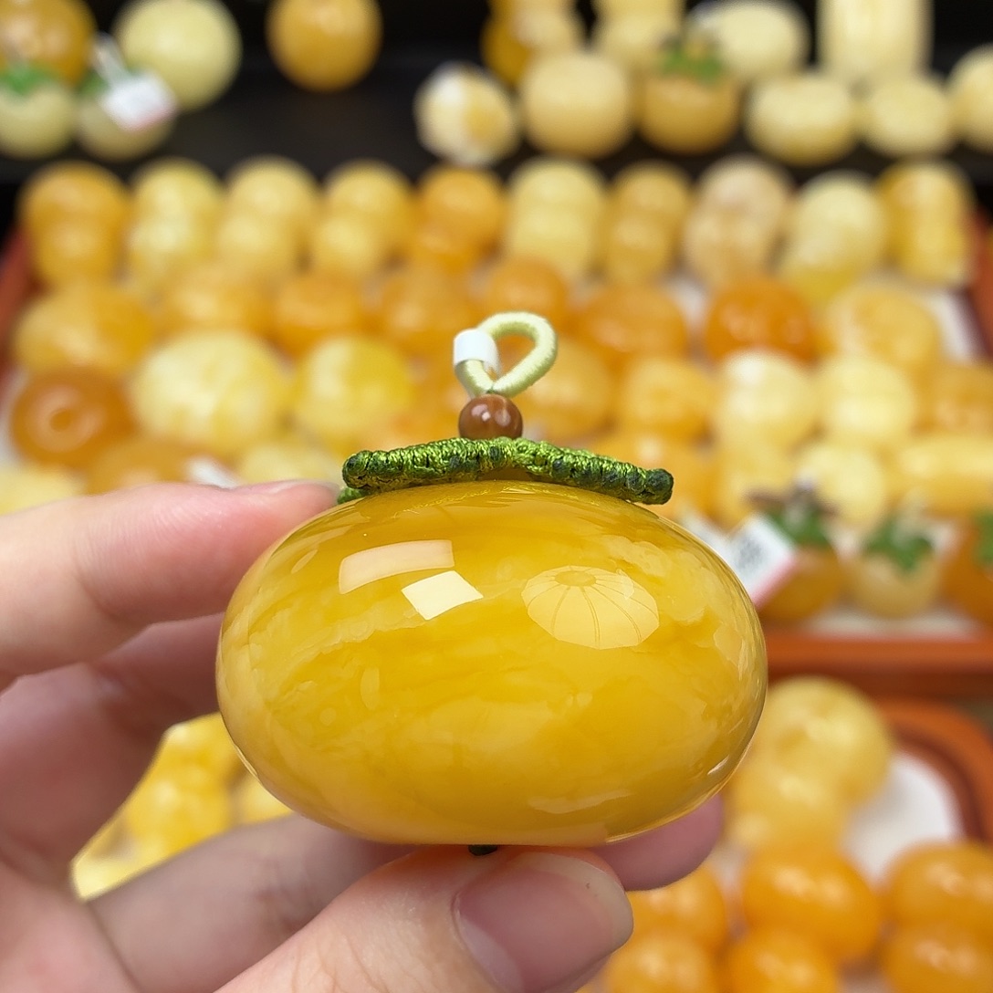 妞***好蜜蜡未镶嵌毛衣链蜜蜡