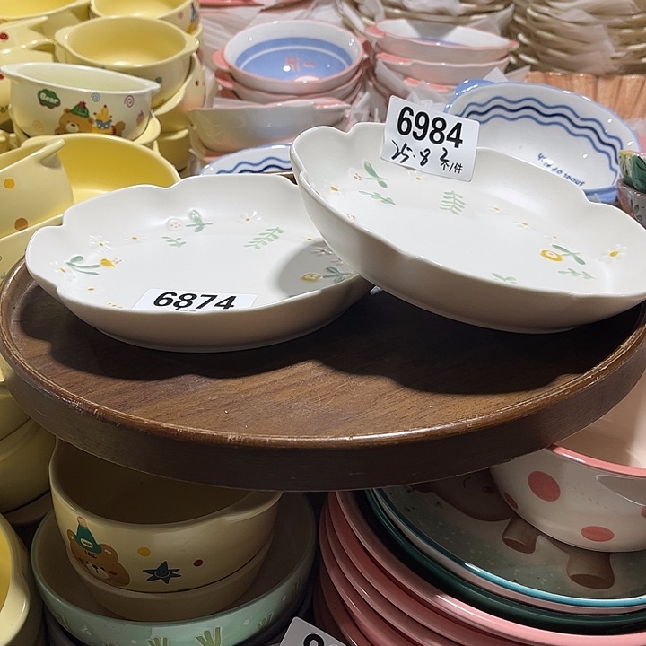 瓷微瑕外贸餐具6984