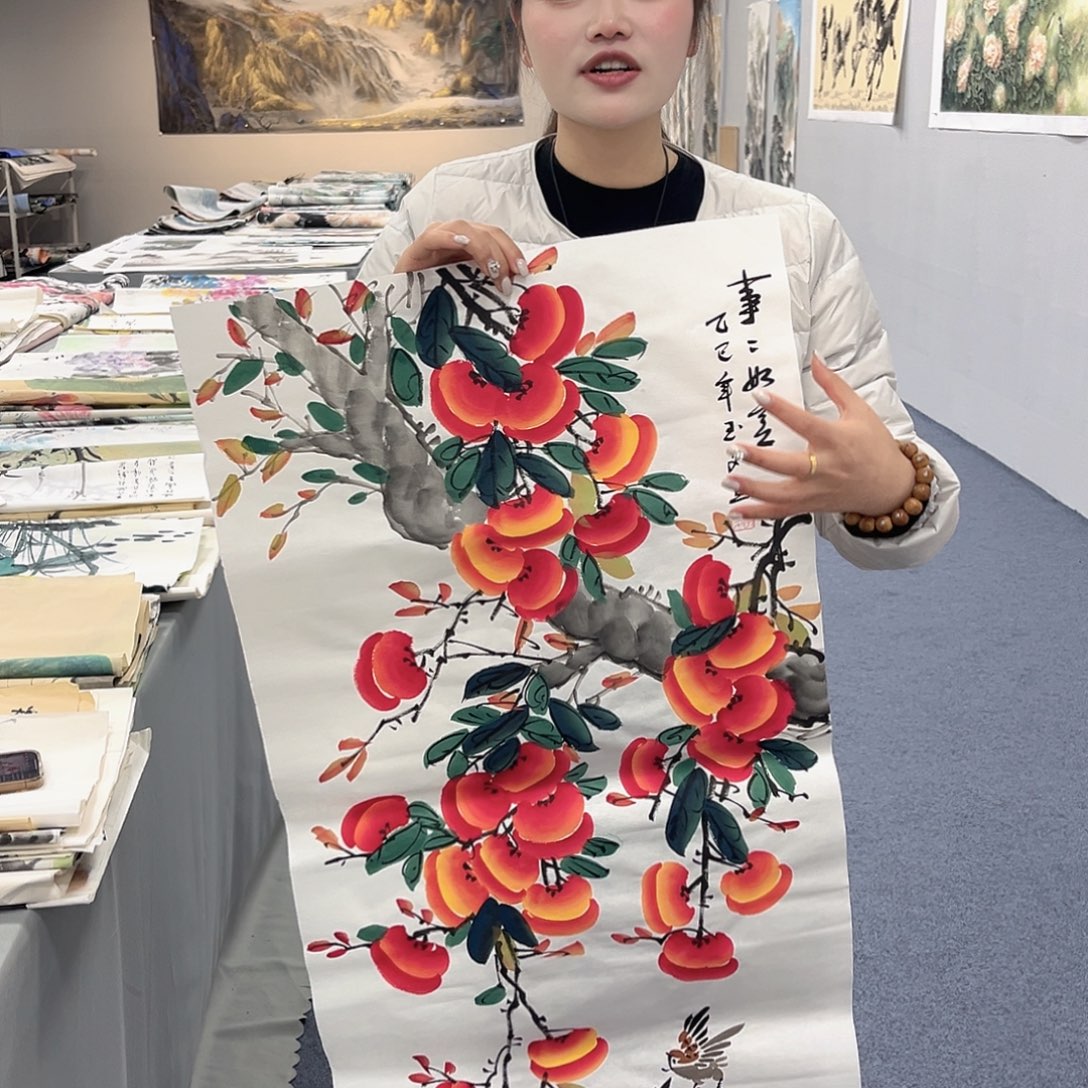 国画国画作品纯手绘作品