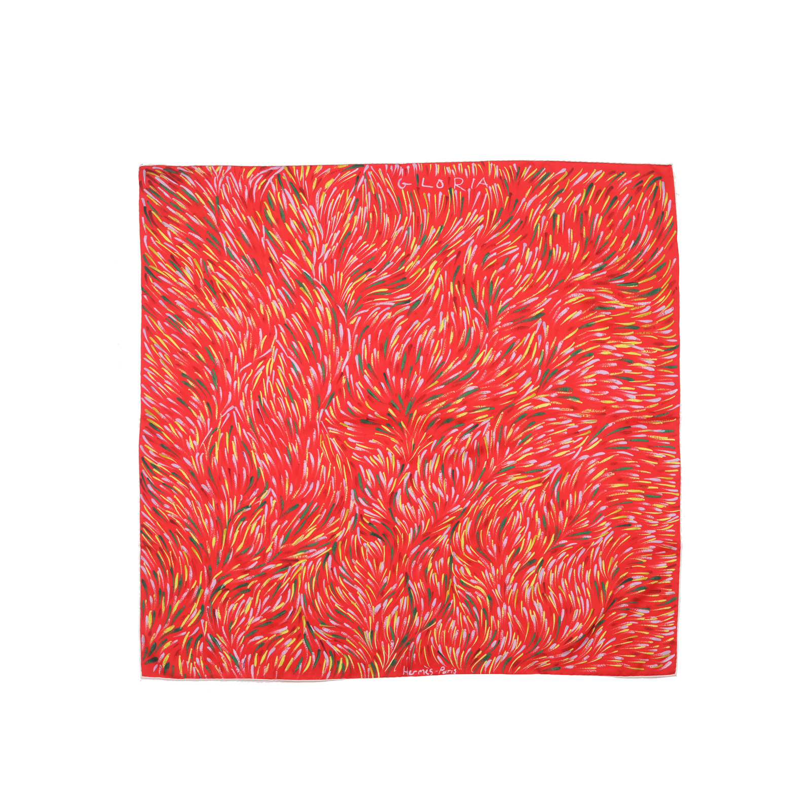 未使用 Hermes/爱马仕 【念念特价】格洛丽亚的梦 90X90 丝巾