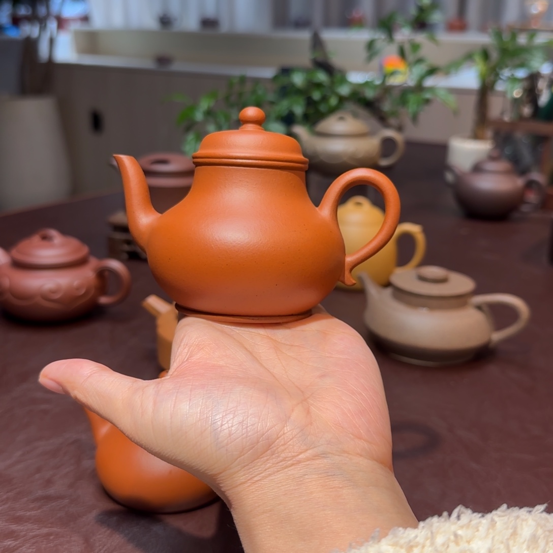 好***美紫砂茶壶哈哈哈哈哈哈哈朱泥宫灯