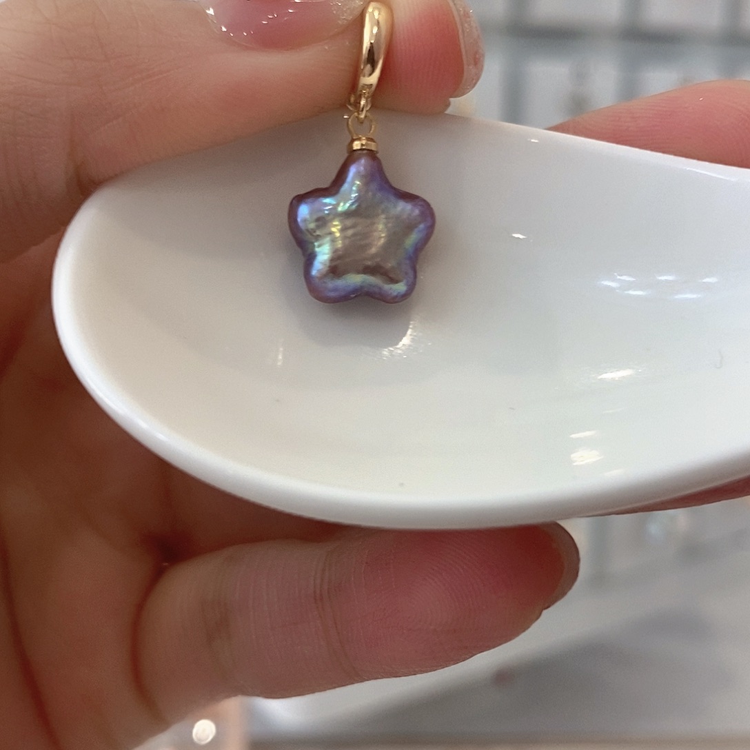 淡水珍珠颈饰银S925镶嵌谢***.