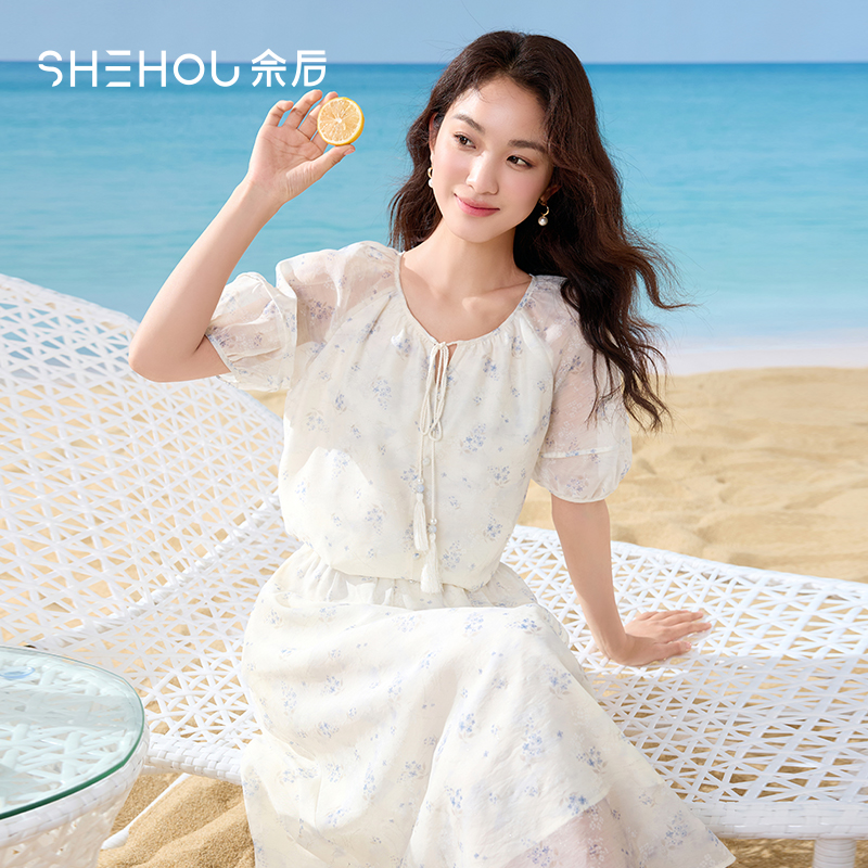 【粉丝专享】T8852014时尚套装佘后清新小碎花套装女时尚套装