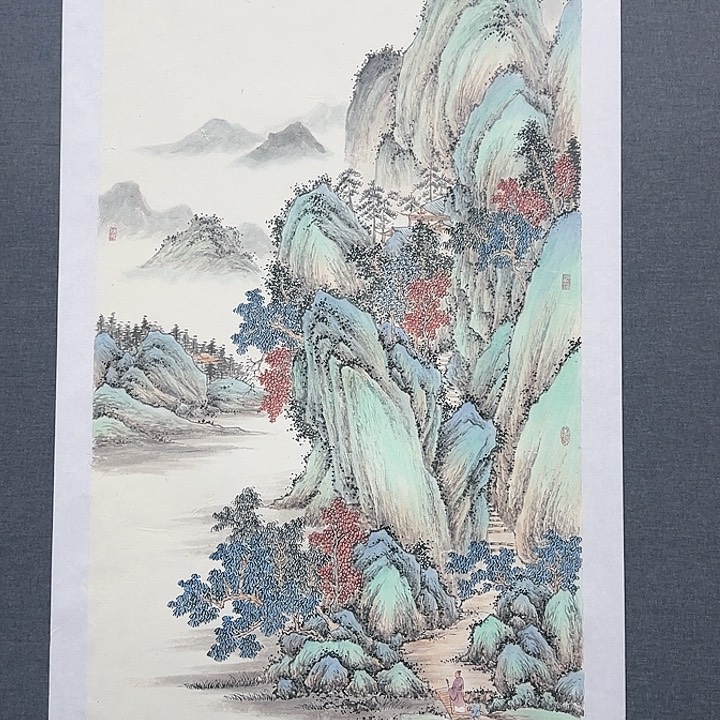 国画书画作品多次