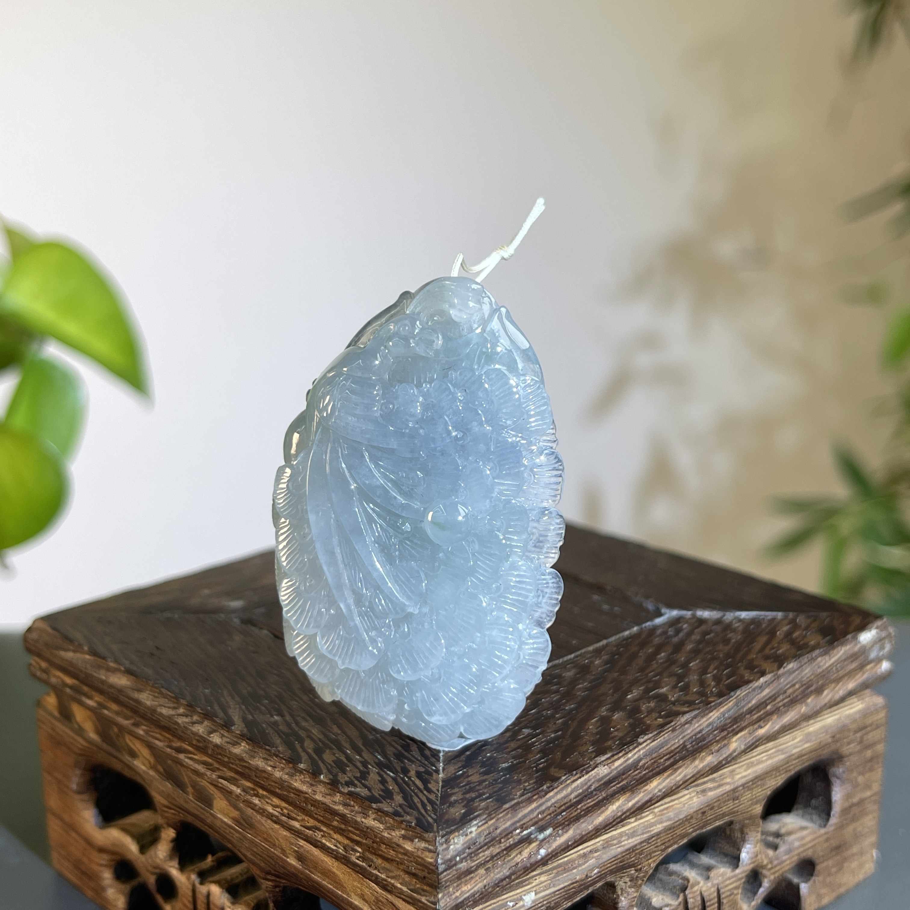 JTA15-101  天然缅甸A货翡翠  凤牌