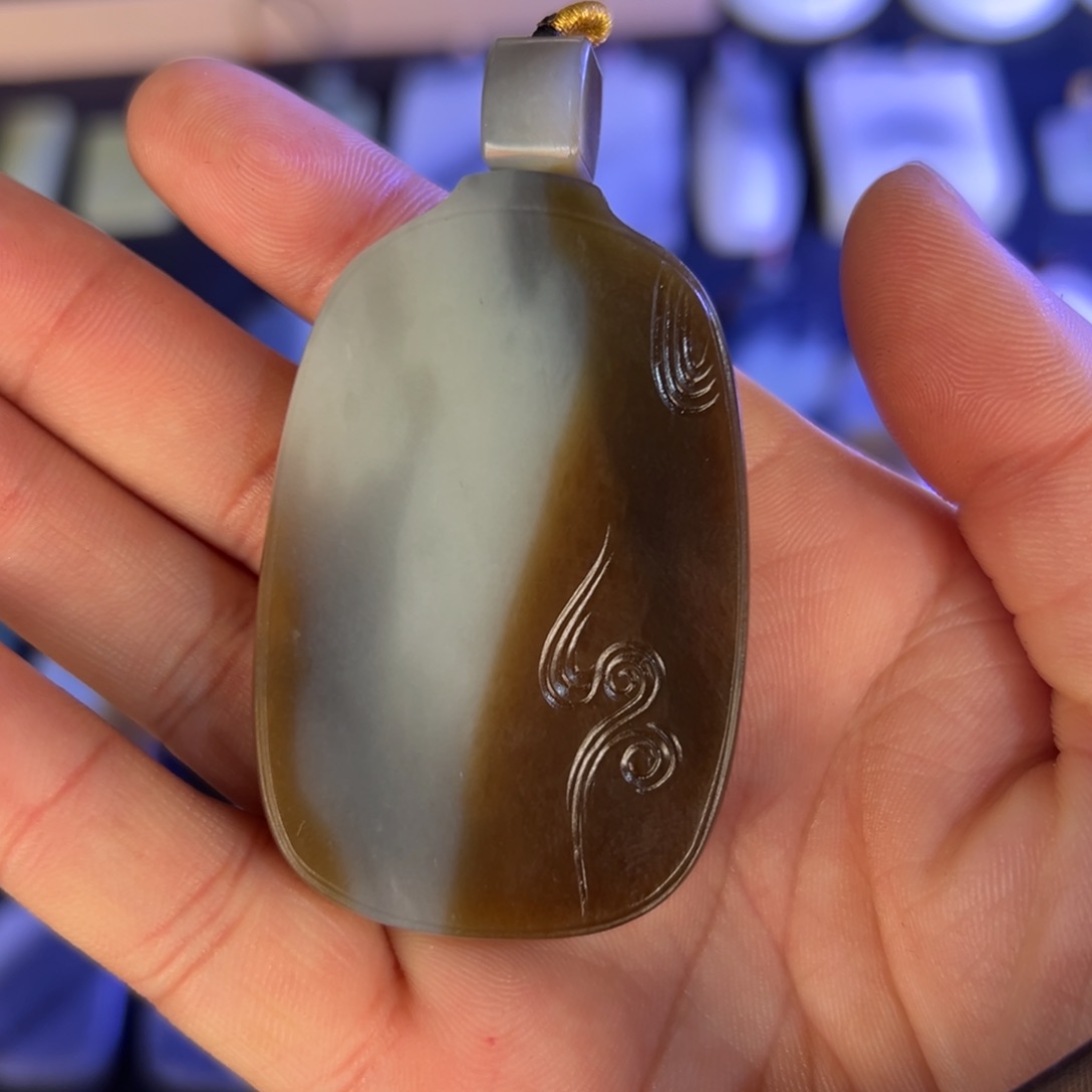 和田玉挂件未镶嵌