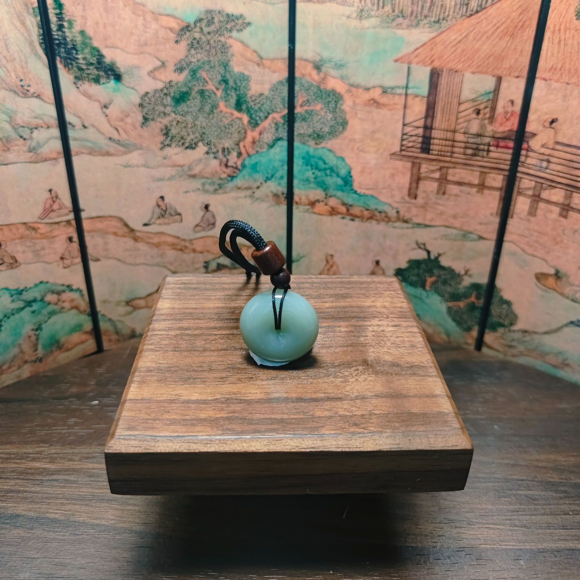 L和田玉平安扣吊坠0344