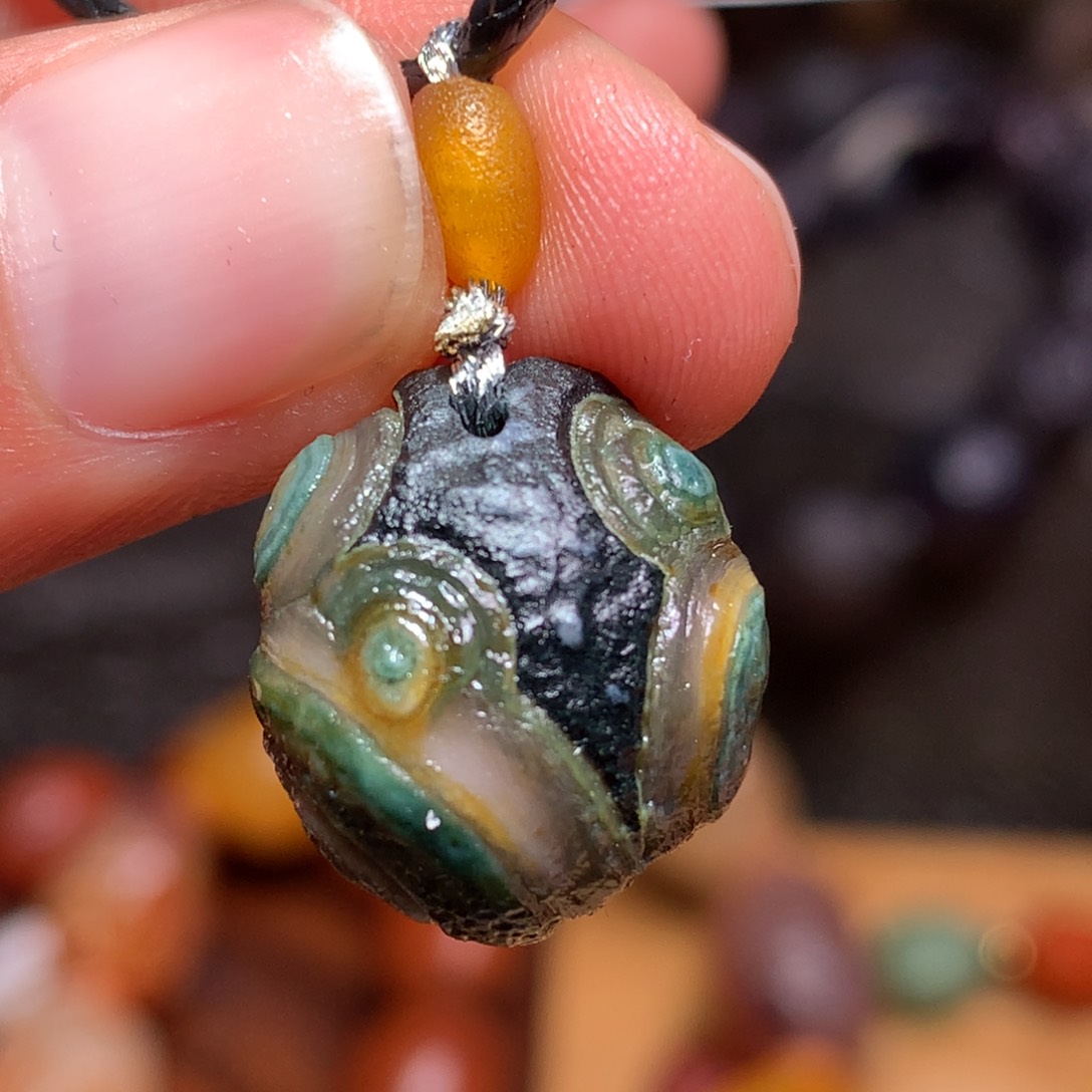 未镶嵌玛瑙/玉髓珠宝半成品