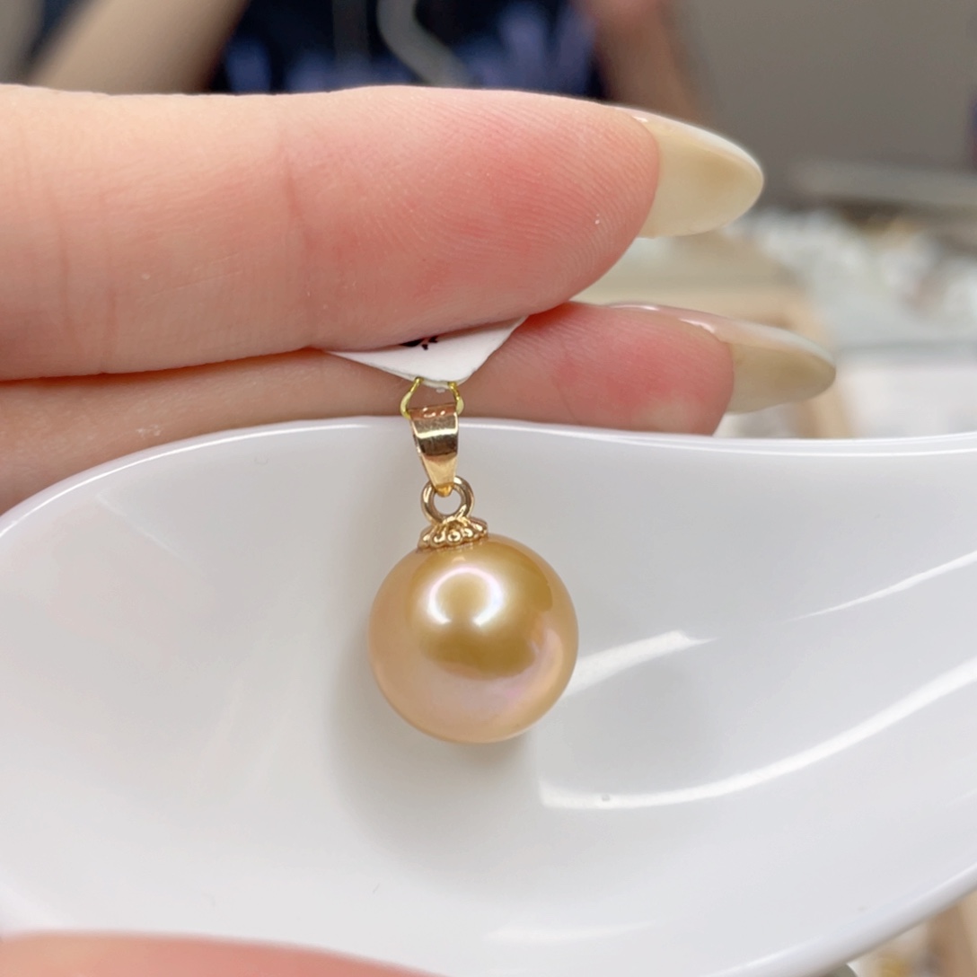 淡水珍珠未镶嵌吊坠(赠链)
