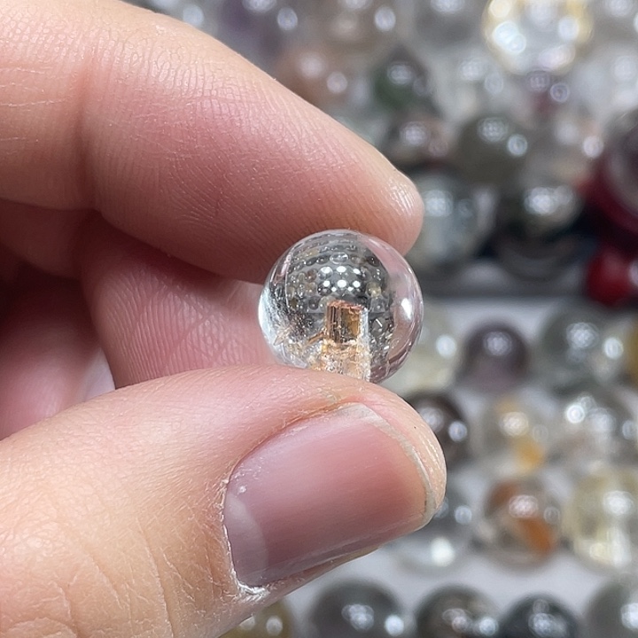 水晶未镶嵌珠宝半成品