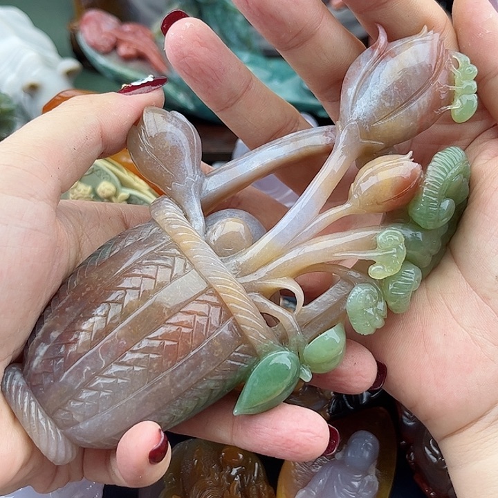 玛瑙手饰未镶嵌功**海