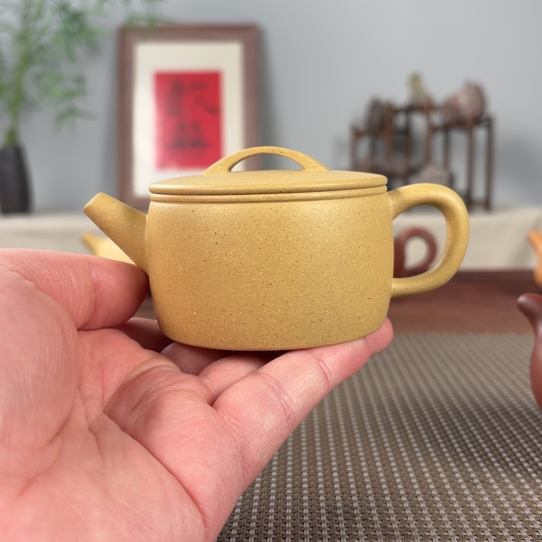 紫砂茶壶黄龙山原矿紫砂壶150